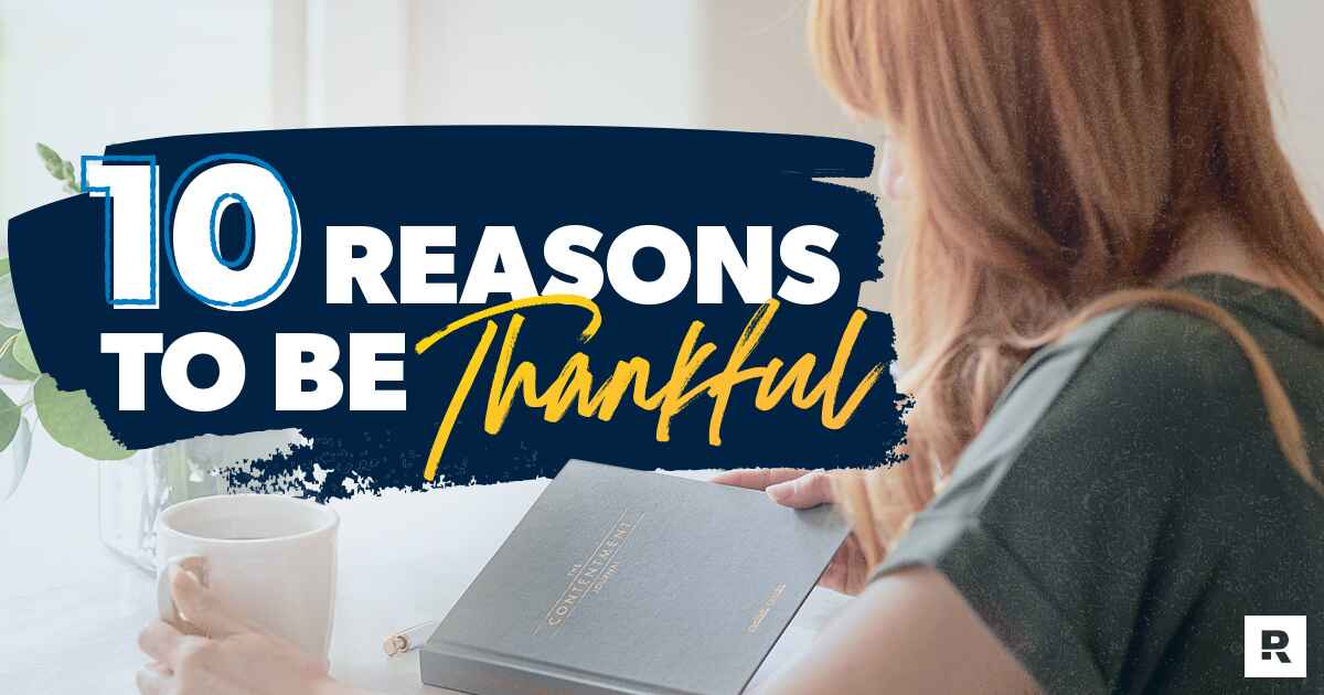 10 Reasons to Be Thankful