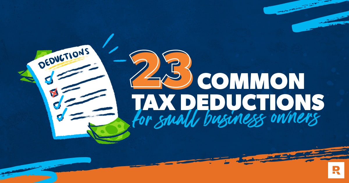 15 Common Tax Deductions for Small-Business Owners
