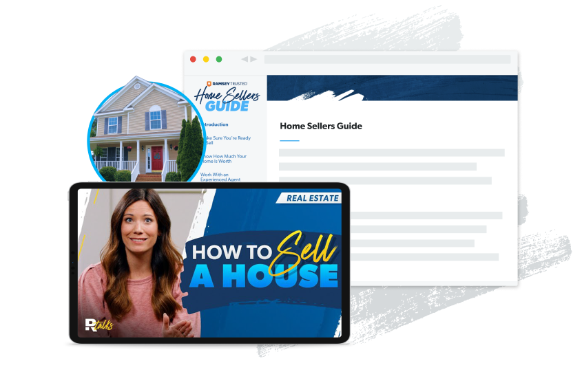 image of home sellers guide and guide content